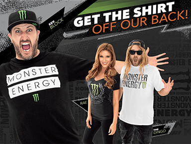Monster Shirt Off Our Back website preview